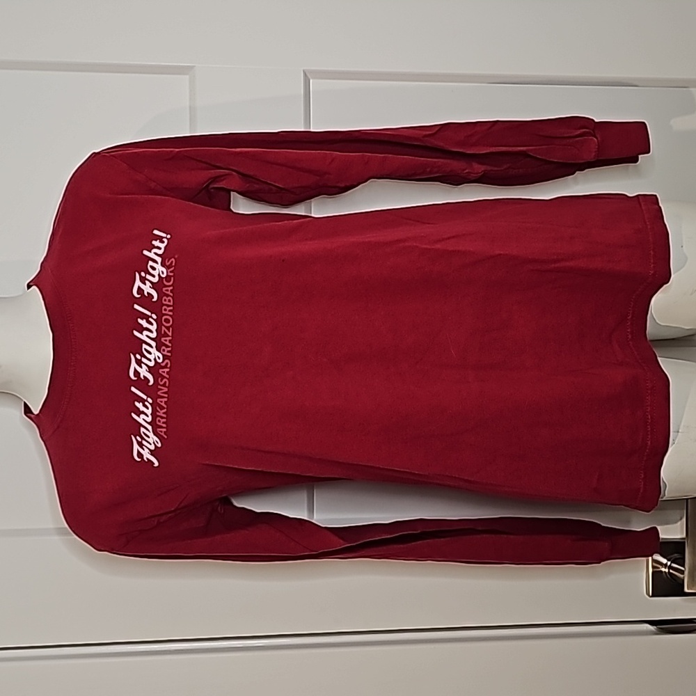 Vintage Arkansas Razorbacks Houndstooth Clothing Comlany Fight Shirt